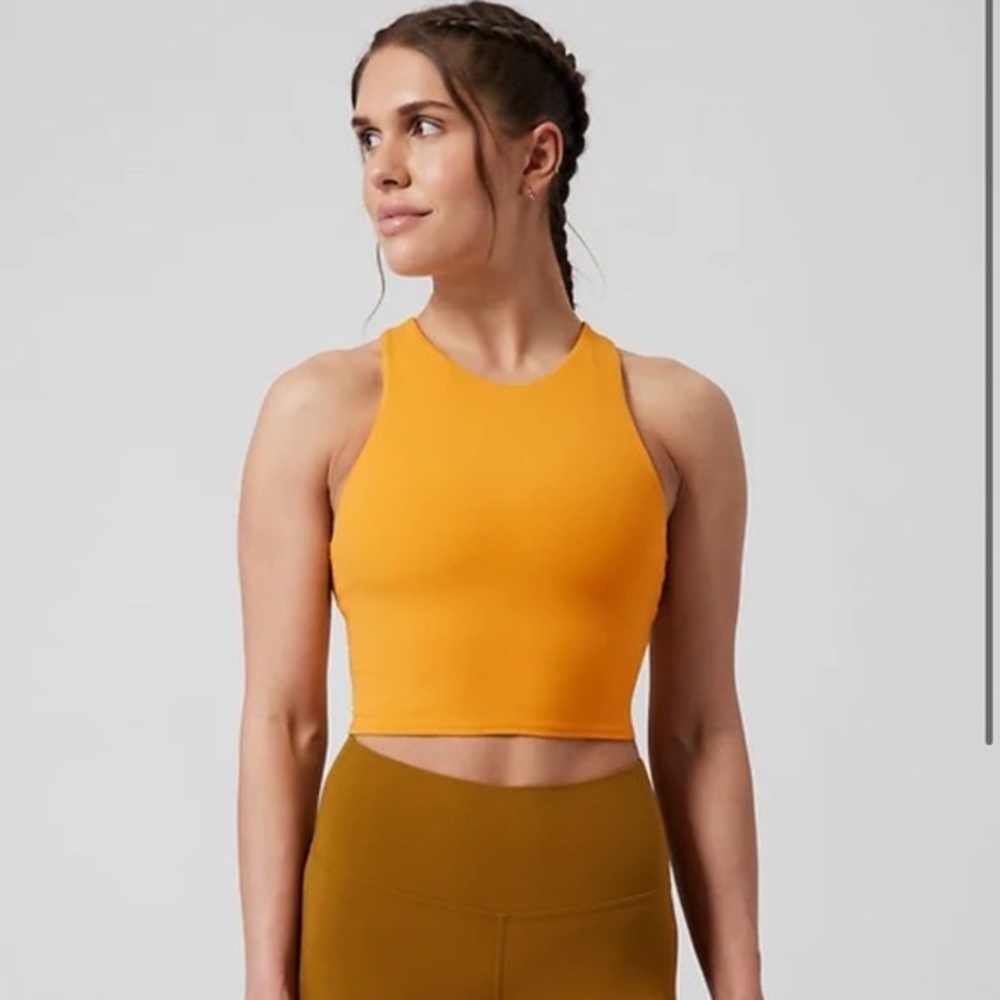 NWOT athleta conscious crop bra top A-C